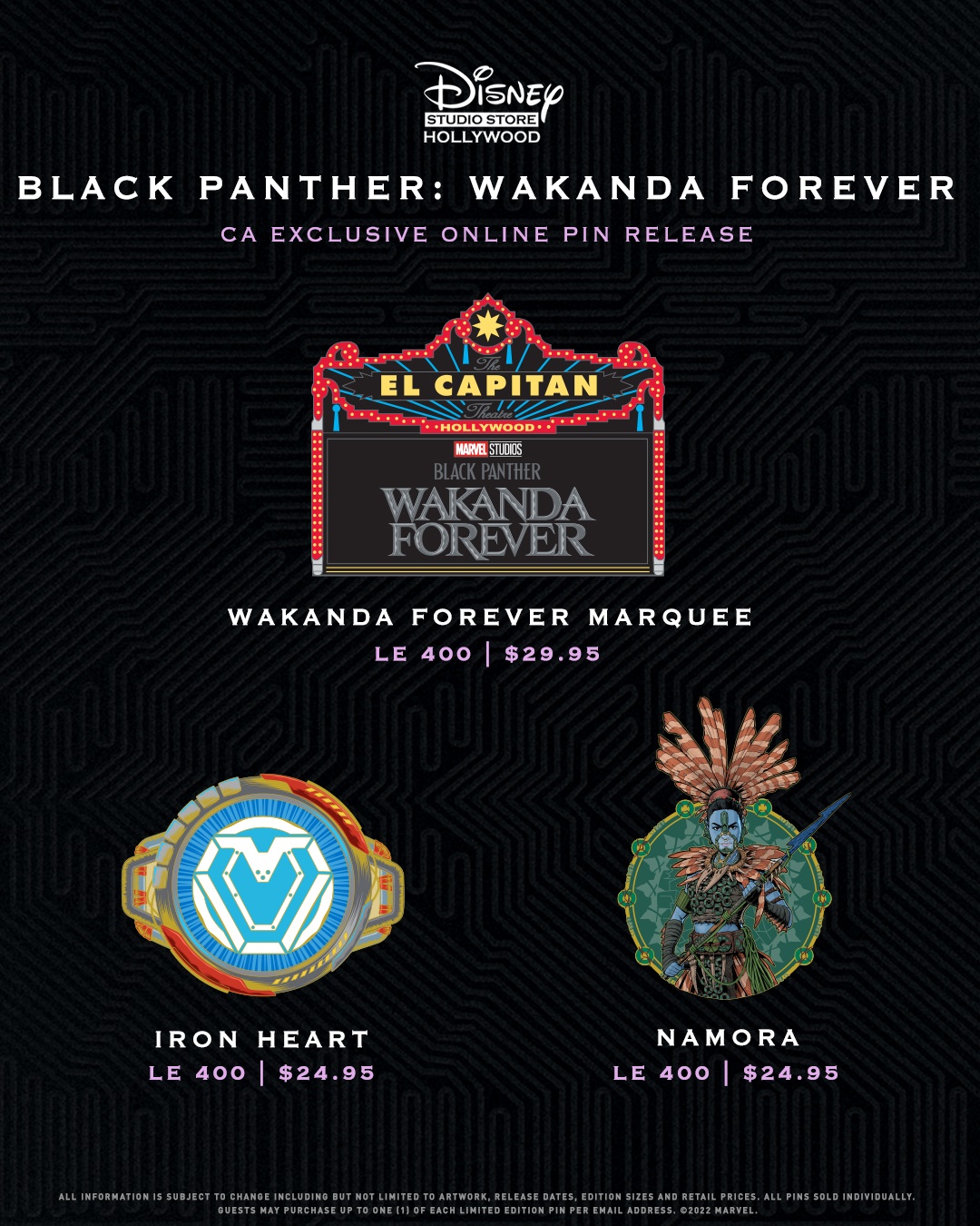 DSSH Black Panther Wakanda Forever 2022